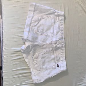 Lucky Brand- Riley short white denim shorts
